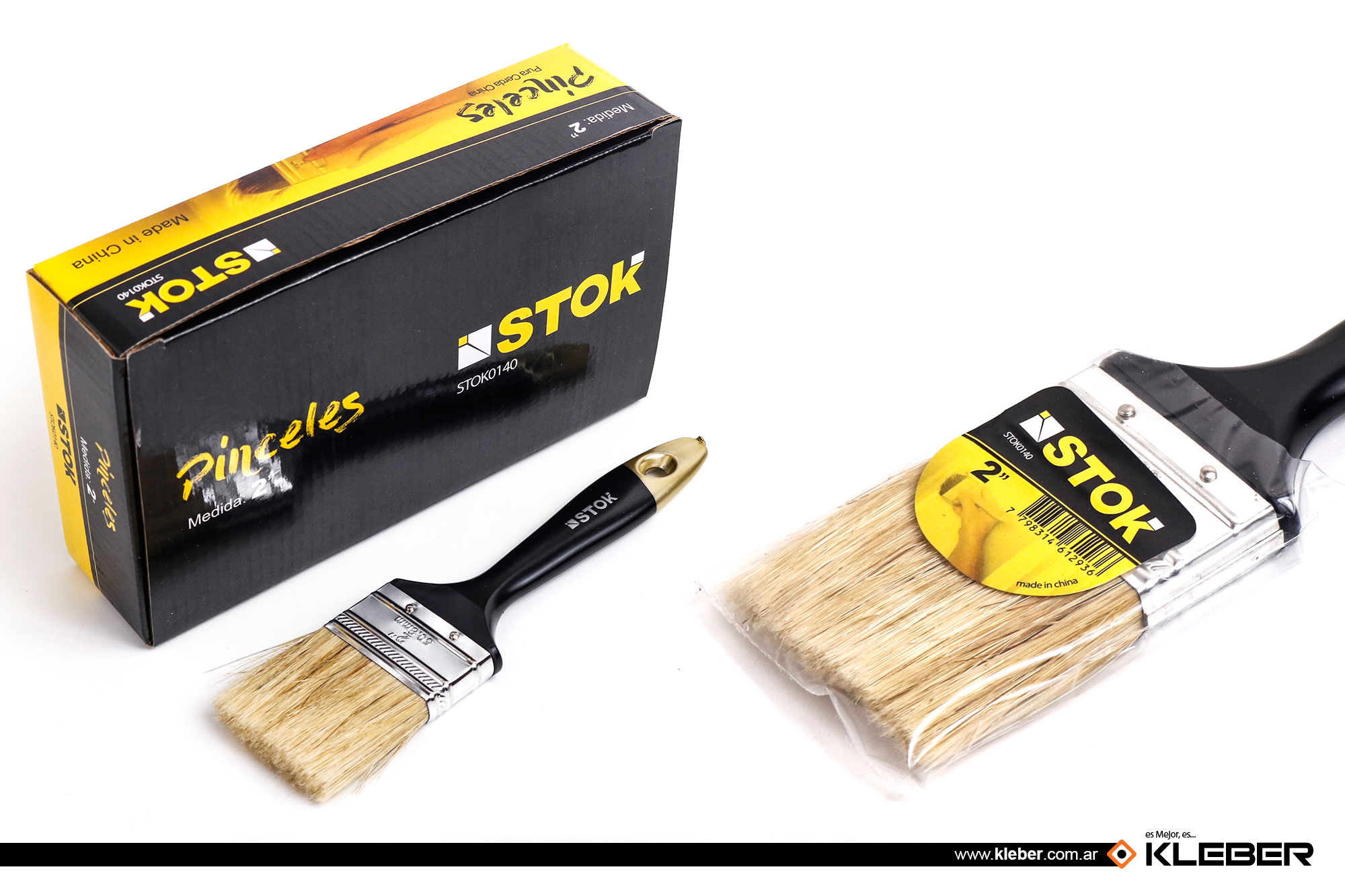 PINCEL V1 2 - CERDA BLANCA LARGA