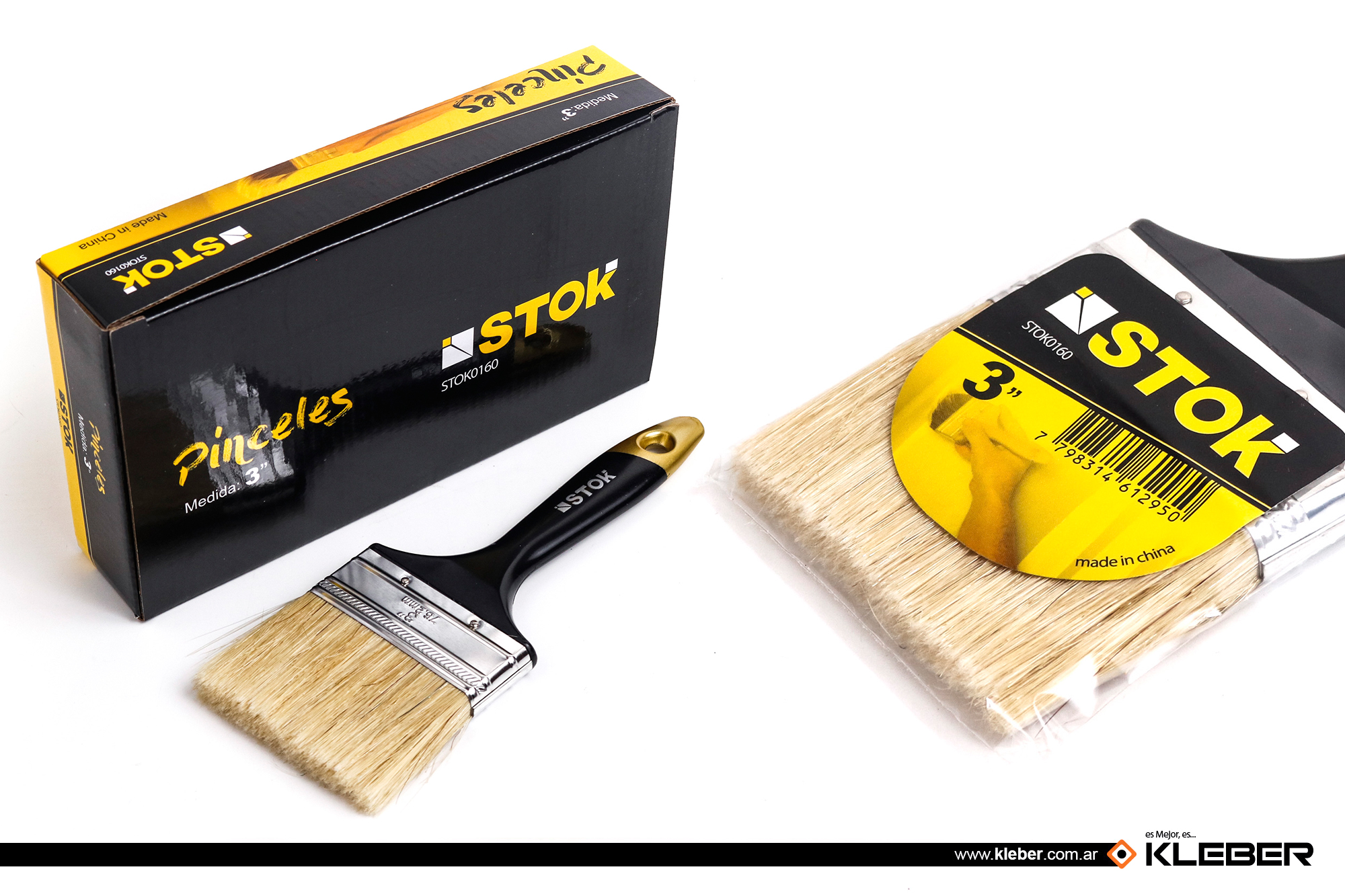 PINCEL V1 3 - CERDA BLANCA LARGA