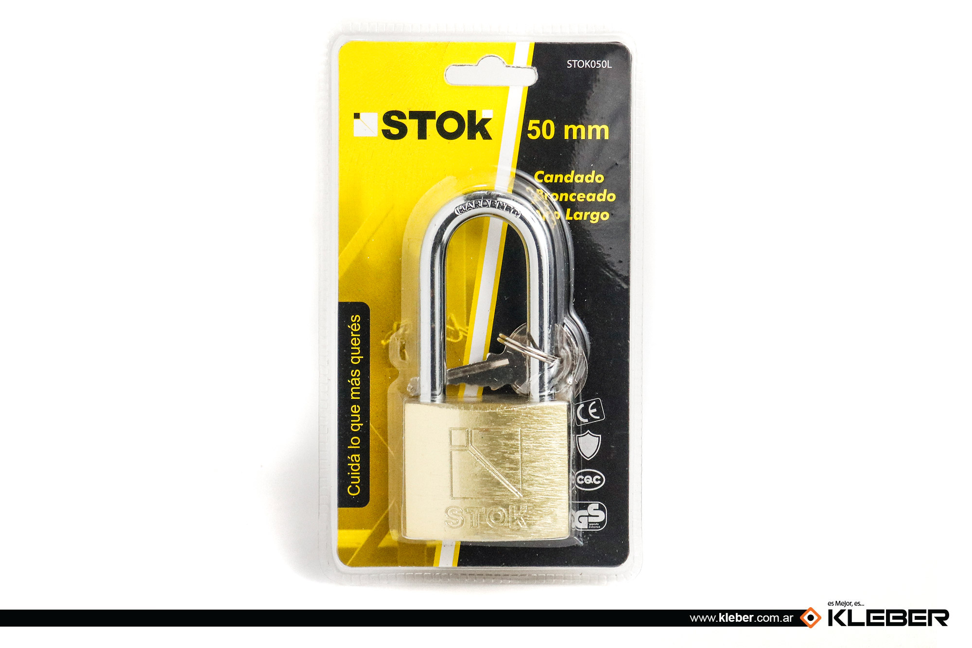 CANDADO BRONC. STOK 50 AR