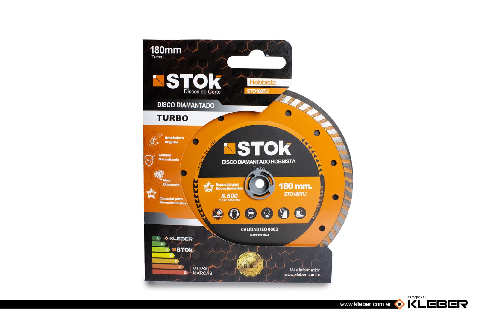 DISCO DIAMANTADO TURBO 18